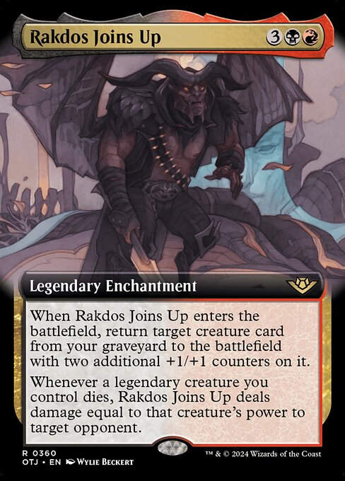 Rakdos Joins Up (otj) (360) / Extended Art