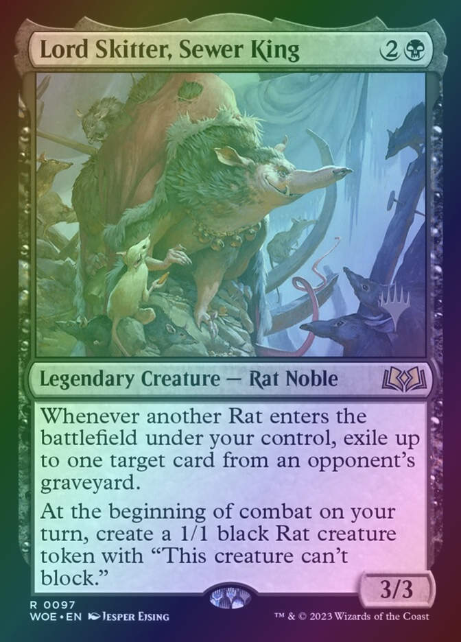 Lord Skitter, Sewer King (PWOE) (97p) / Foil