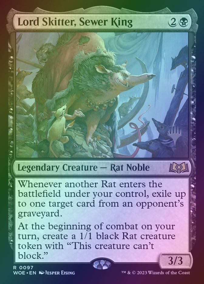 Lord Skitter, Sewer King (PWOE) (97p) / Foil