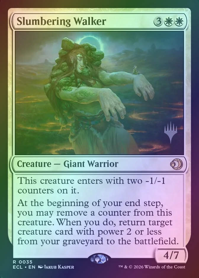 Slumbering Walker (PECL) (35p) / Foil
