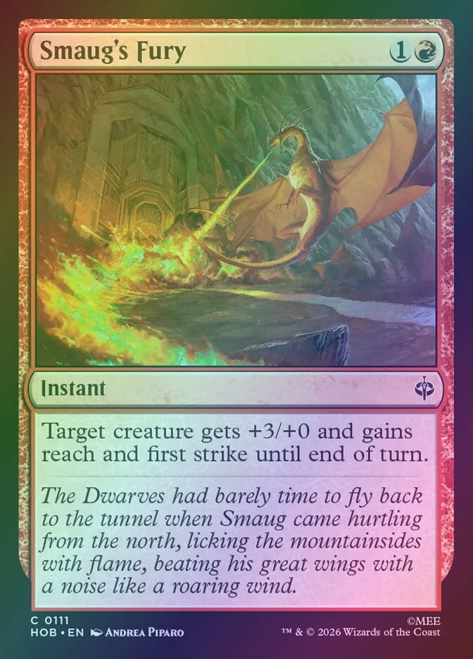 Smaug's Fury (HOB) (111) / Foil
