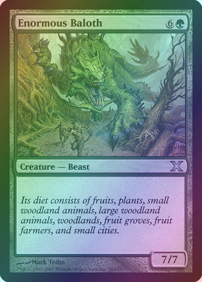 Enormous Baloth (10E) (263) / Foil