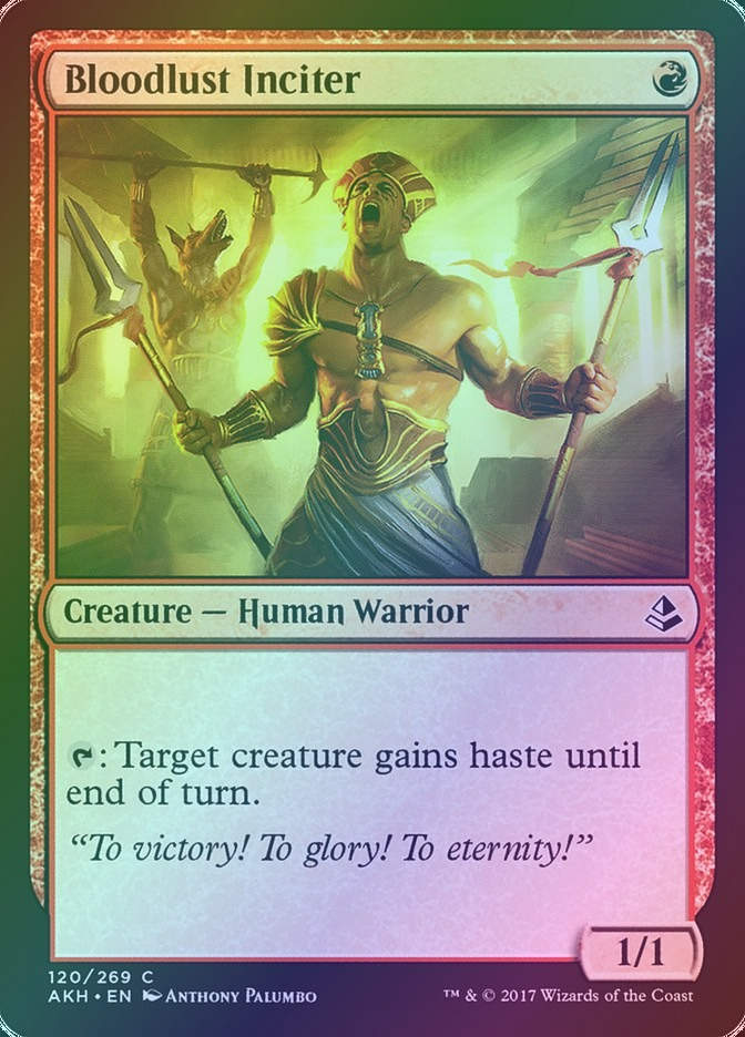 Bloodlust Inciter (AKH) (120) / Foil