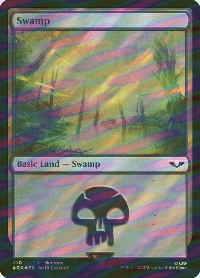 Swamp (40K) (310★) / Surge Foil