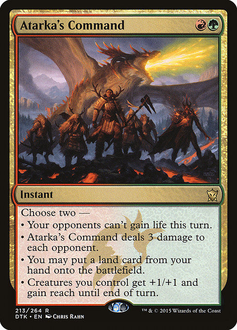 Atarka's Command (DTK)