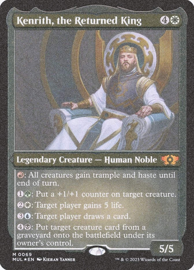 Kenrith, the Returned King (MUL) (69) / Foil Etched