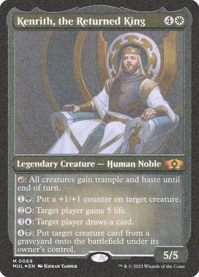 Kenrith, the Returned King (MUL) (69) / Foil Etched