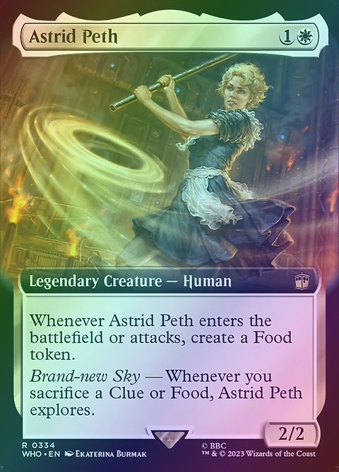 【Foil】MTG Astrid Peth　x4 Astrid Peth (WHO) (334) / Extended Art / Foil | MTG Wolf México