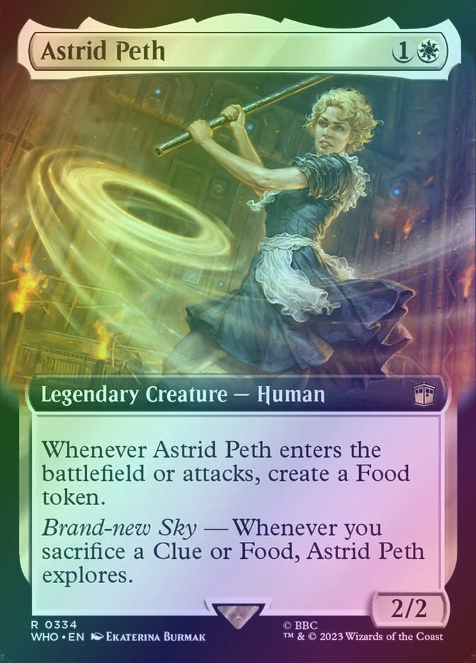 Astrid Peth (WHO) (334) / Extended Art / Foil