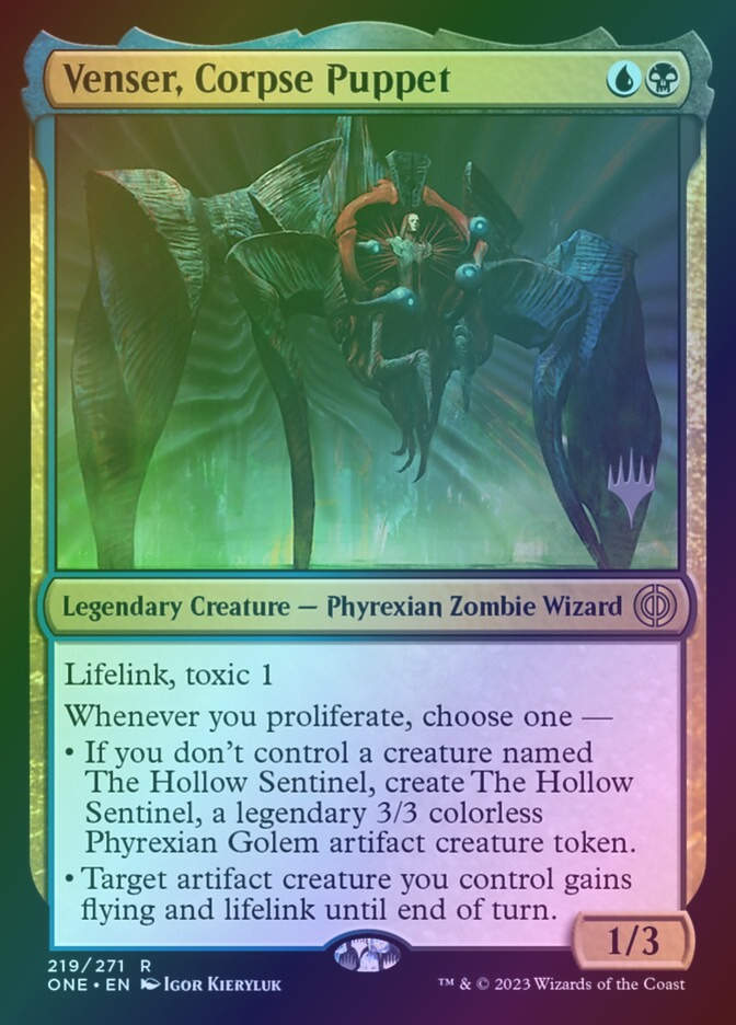 Venser, Corpse Puppet (PONE) (219p) / Foil