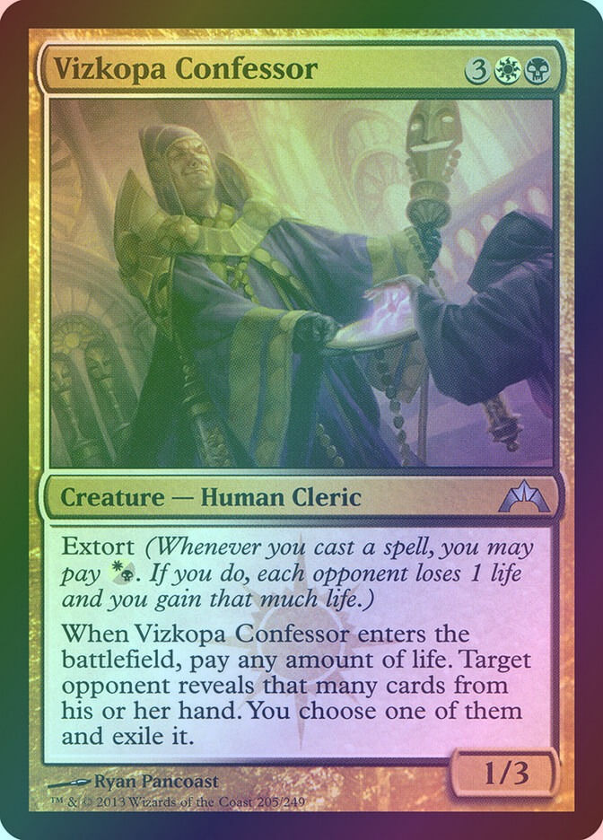 Vizkopa Confessor (GTC) (205) / Foil
