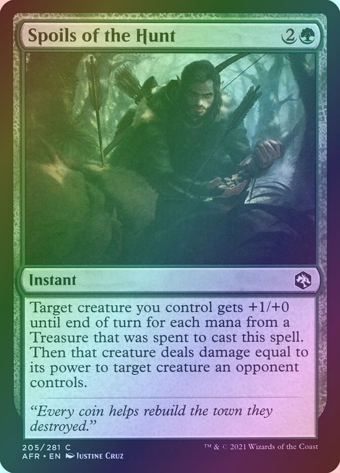 Spoils of the Hunt (AFR) (205) / Foil