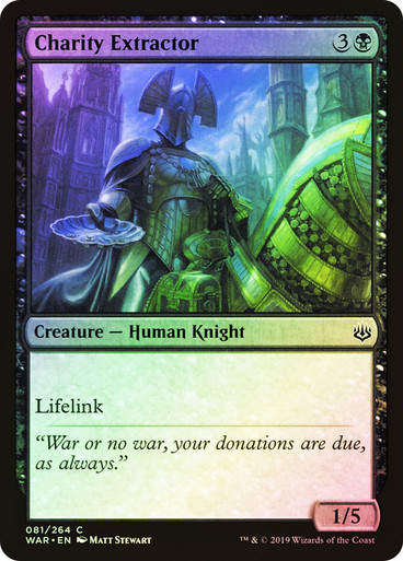Charity Extractor (WAR) (81) / Foil