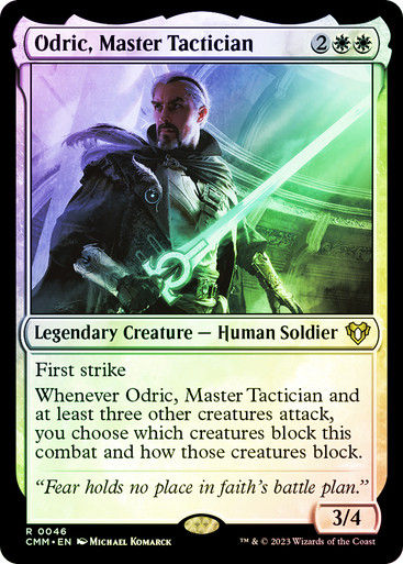 Odric, Master Tactician (cmm) / Foil
