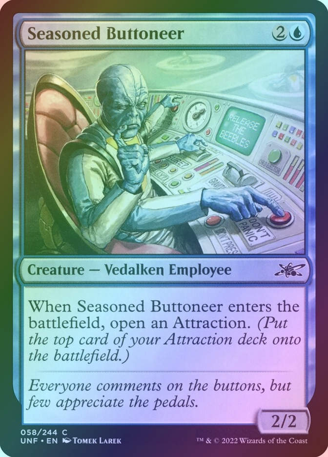 Seasoned Buttoneer (UNF) (58) / Foil