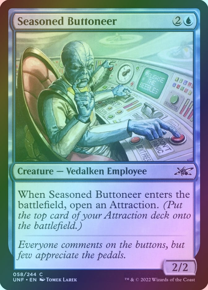 Seasoned Buttoneer (UNF) (58) / Foil