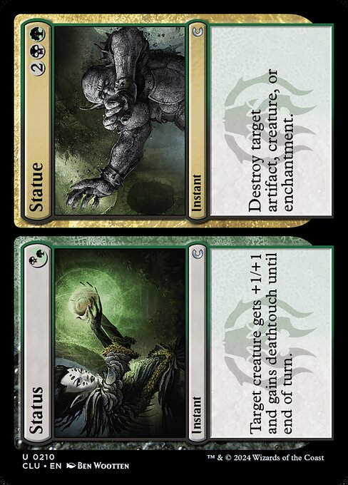 Status // Statue (clu) (210)