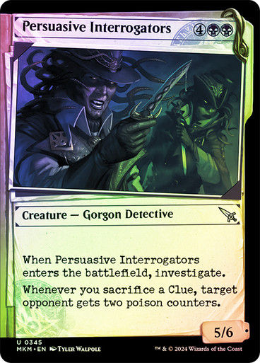 Persuasive Interrogators (mkm) (345) / Showcase Foil