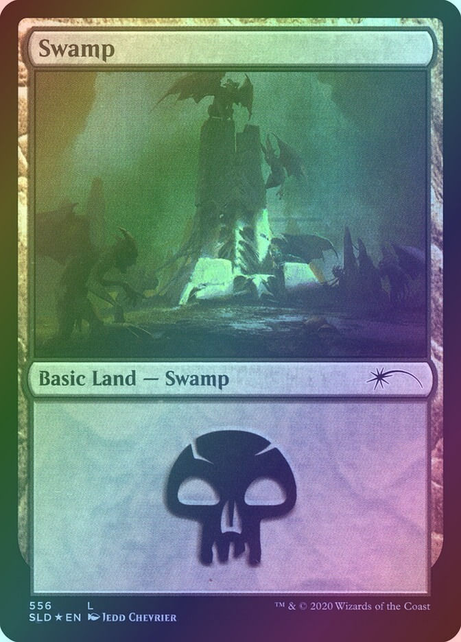 Swamp (SLD) (556) / Foil