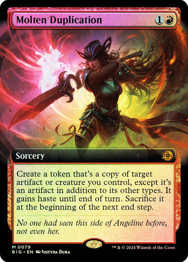 Molten Duplication (BIG) (79) / Extended Art / Foil
