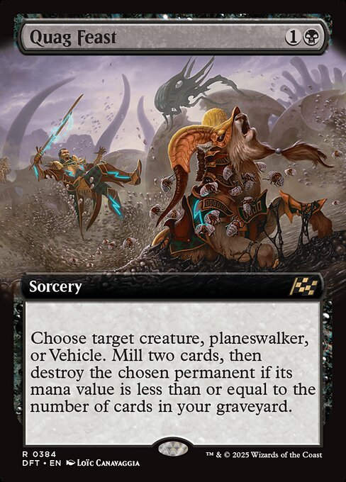 Quag Feast (DFT) (384) / Extended Art