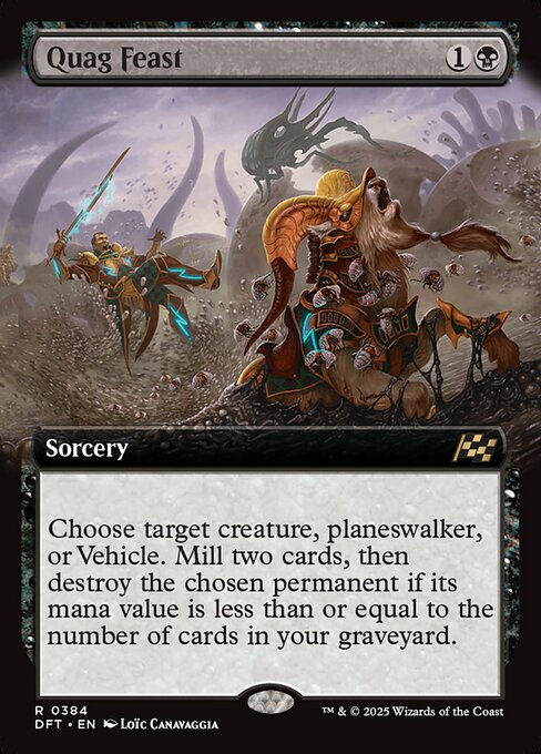 Quag Feast (DFT) (384) / Extended Art