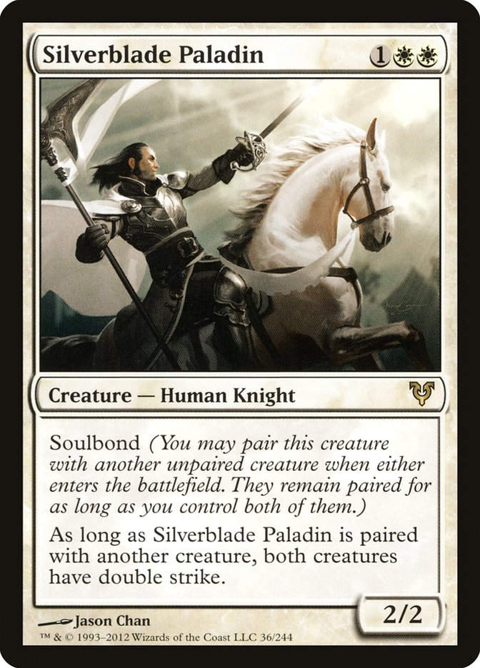 Silverblade Paladin (AVR) (36) / Foil
