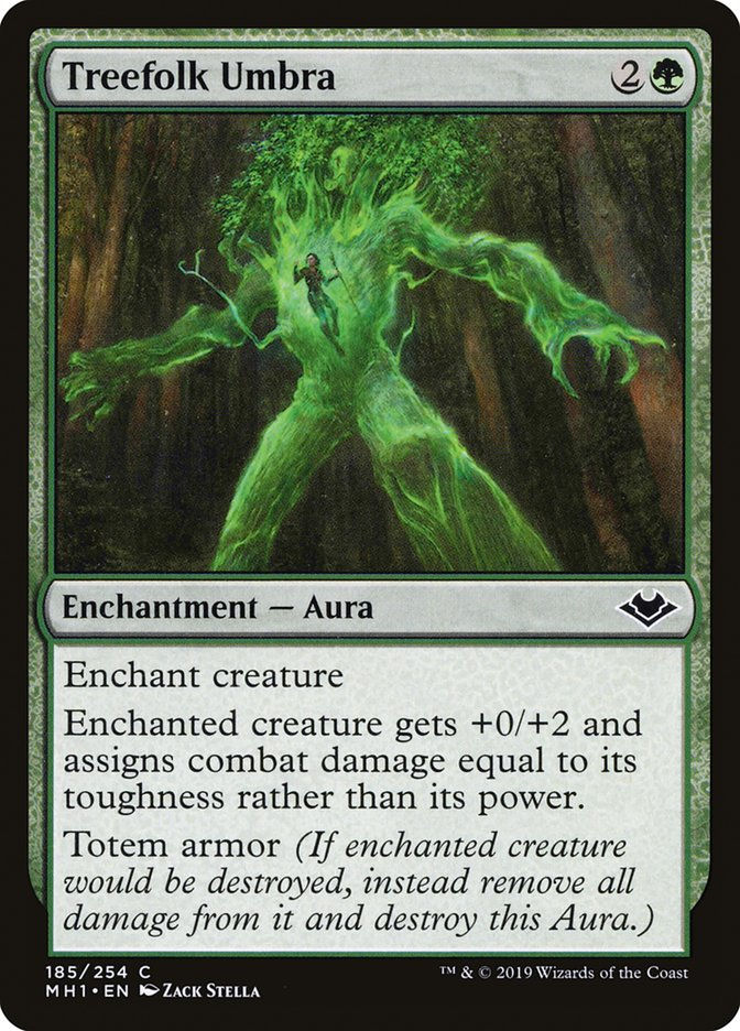Treefolk Umbra (MH1) (185)