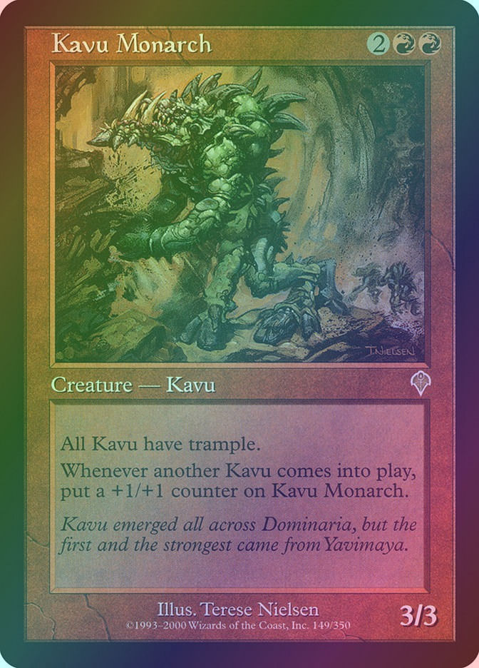 Kavu Monarch (INV) (149) / Foil