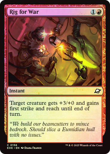 Rig for War (EOE) (156) / Foil