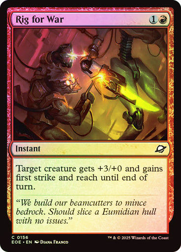 Rig for War (EOE) (156) / Foil