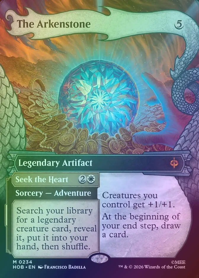 The Arkenstone // Seek the Heart (HOB) (234) / Showcase / Foil