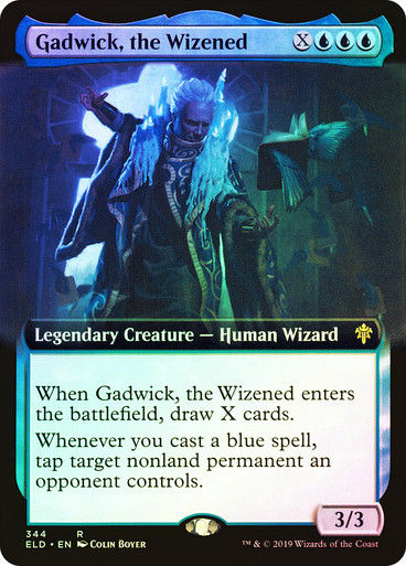 Gadwick, the Wizened (ELD) (344) / Extended Art / Foil