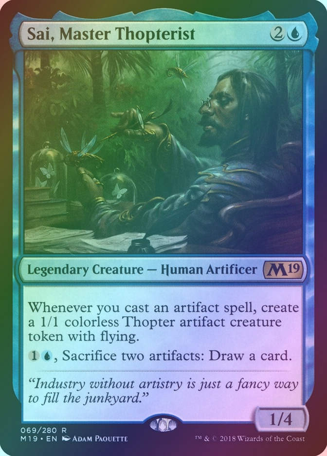 Sai, Master Thopterist (M19) (69) / Foil