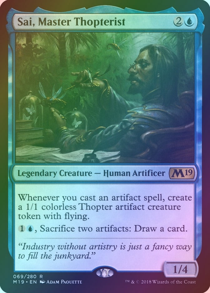 Sai, Master Thopterist (M19) (69) / Foil