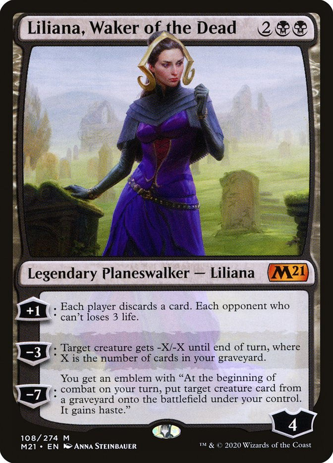 Liliana, Waker of the Dead (M21) (108)