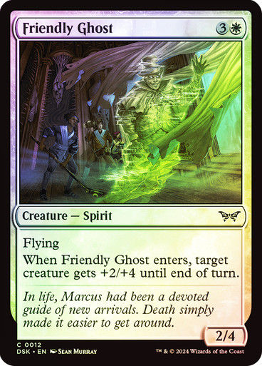 Friendly Ghost (DSK) (12) / Foil