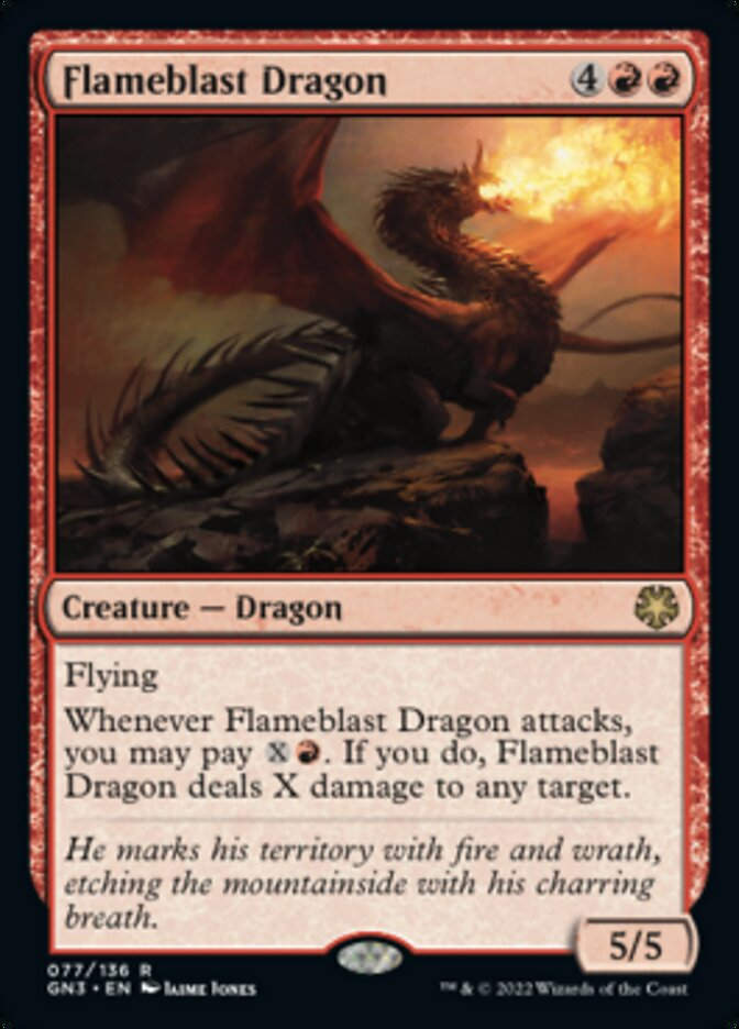 Flameblast Dragon (GN3)