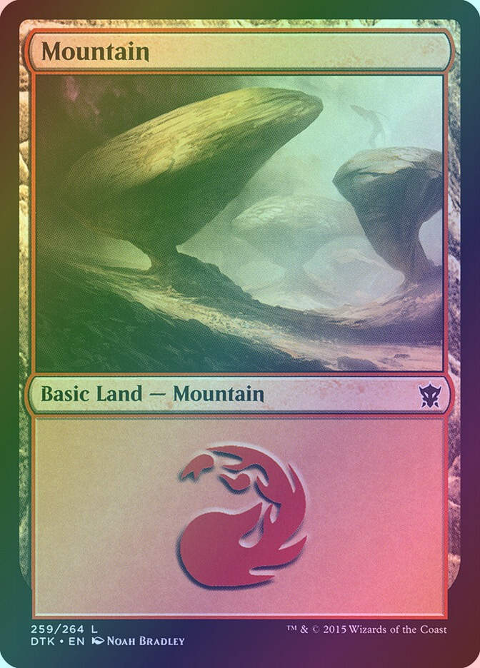 Mountain (DTK) (259) / Foil