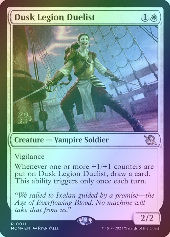 Dusk Legion Duelist (PMOM) (11s) / Foil