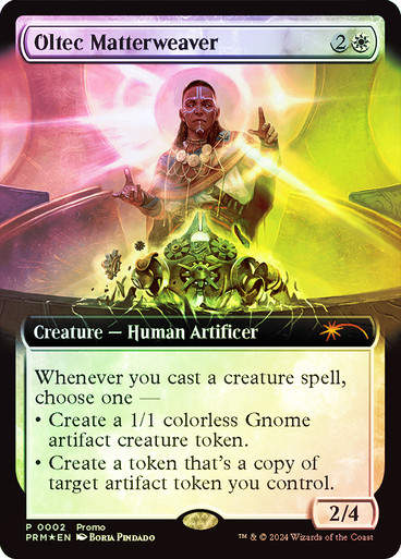 Oltec Matterweaver (PW24) (12) / Extended Art Foil