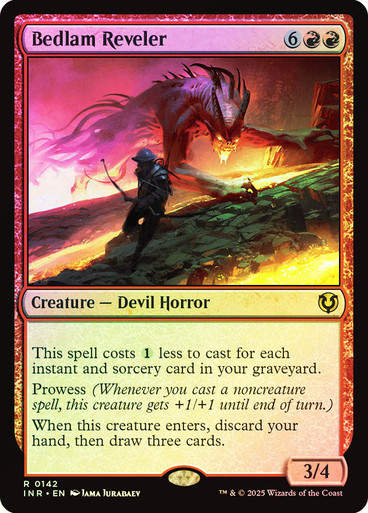Bedlam Reveler (INR) (142) / Foil