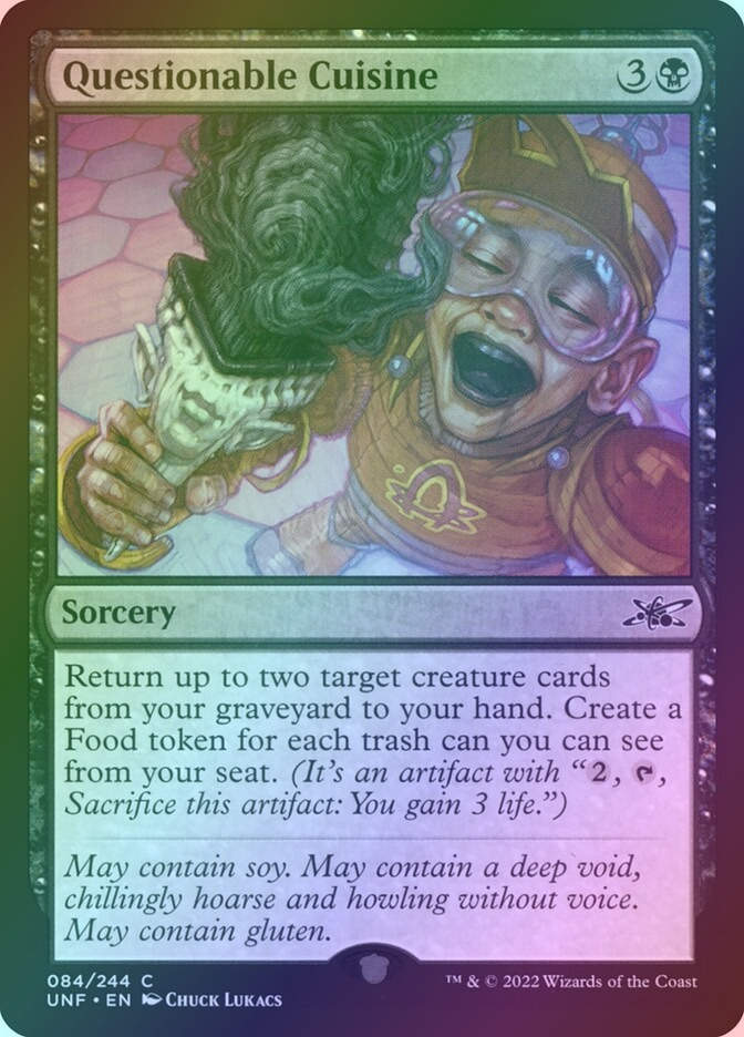 Questionable Cuisine (UNF) (84) / Foil