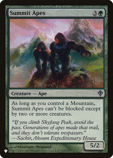 Summit Apes (PLST) (WWK-114)