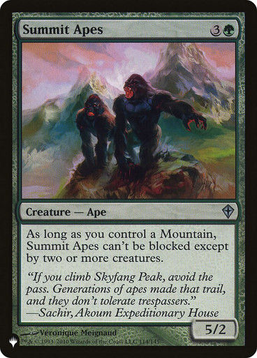 Summit Apes (PLST) (WWK-114)