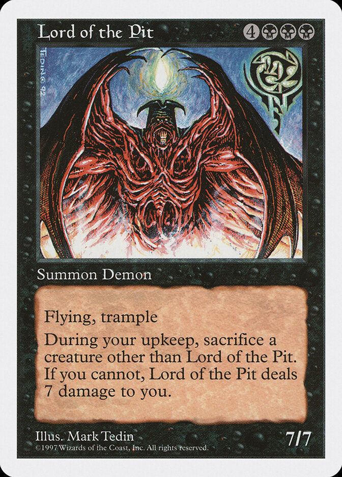 Lord of the Pit (5ED) (174)