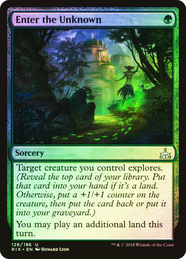 Enter the Unknown (RIX) (128) / Foil