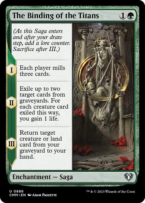 The Binding of the Titans (cmm) (Commander Deck)