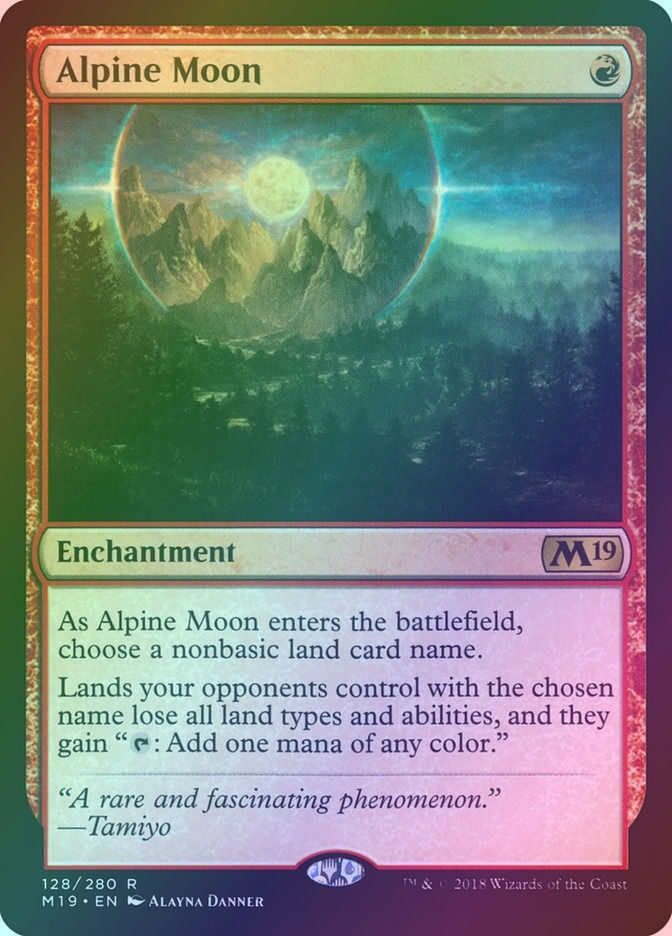 Alpine Moon (M19) (128) / Foil