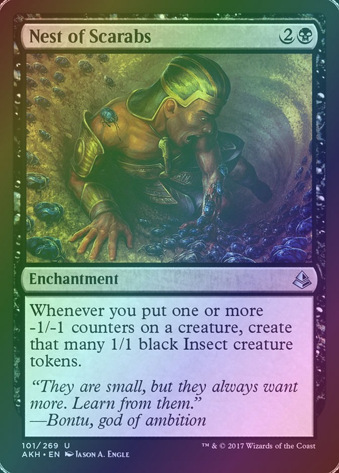 Nest of Scarabs (AKH) (101) / Foil